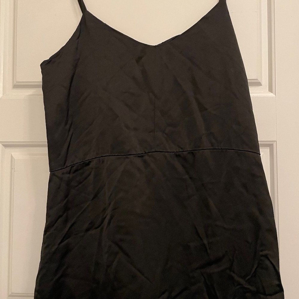 Jill Stuart Black Slip Dress, NWOT, Size: 0, classic black mid length black